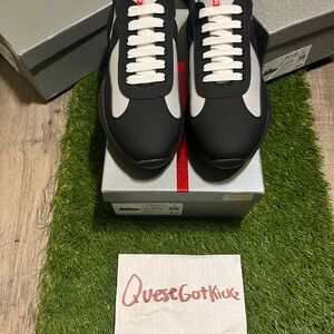 Prada America’s Cup ‘Soft Rubber - Black’ Size EUR 44 US Size 11 Men’s
